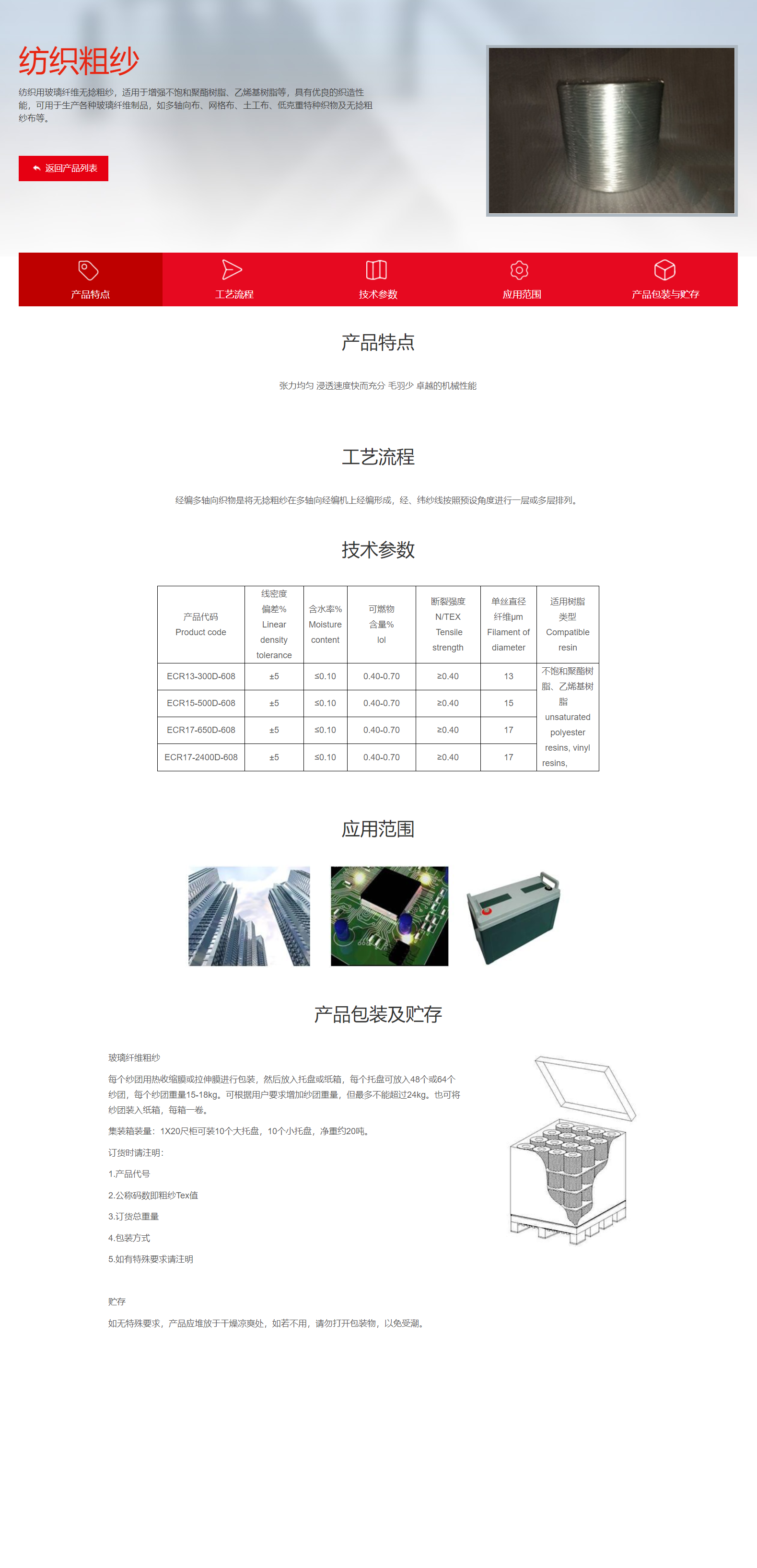 防止粗纱