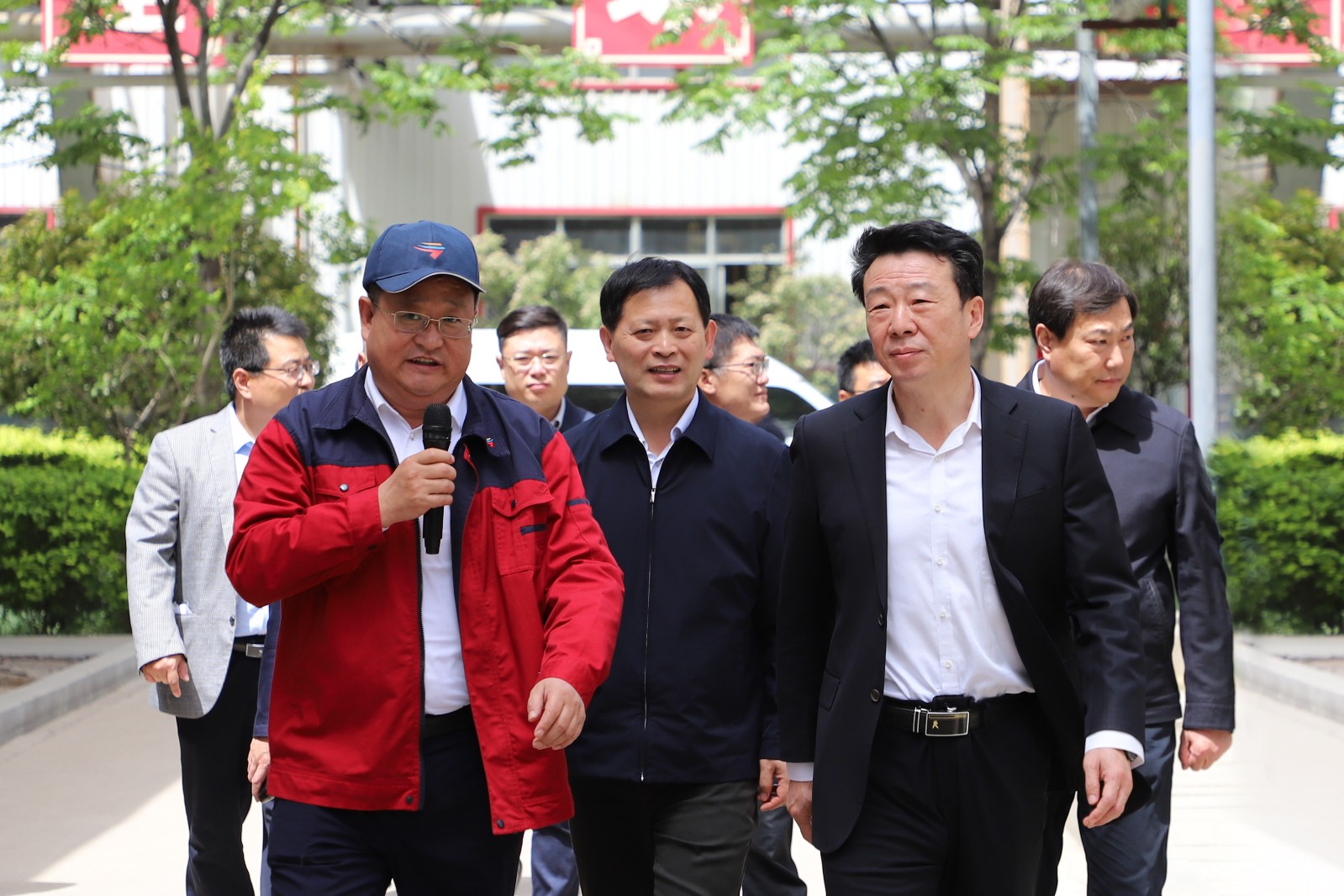 任刚现场指导工作