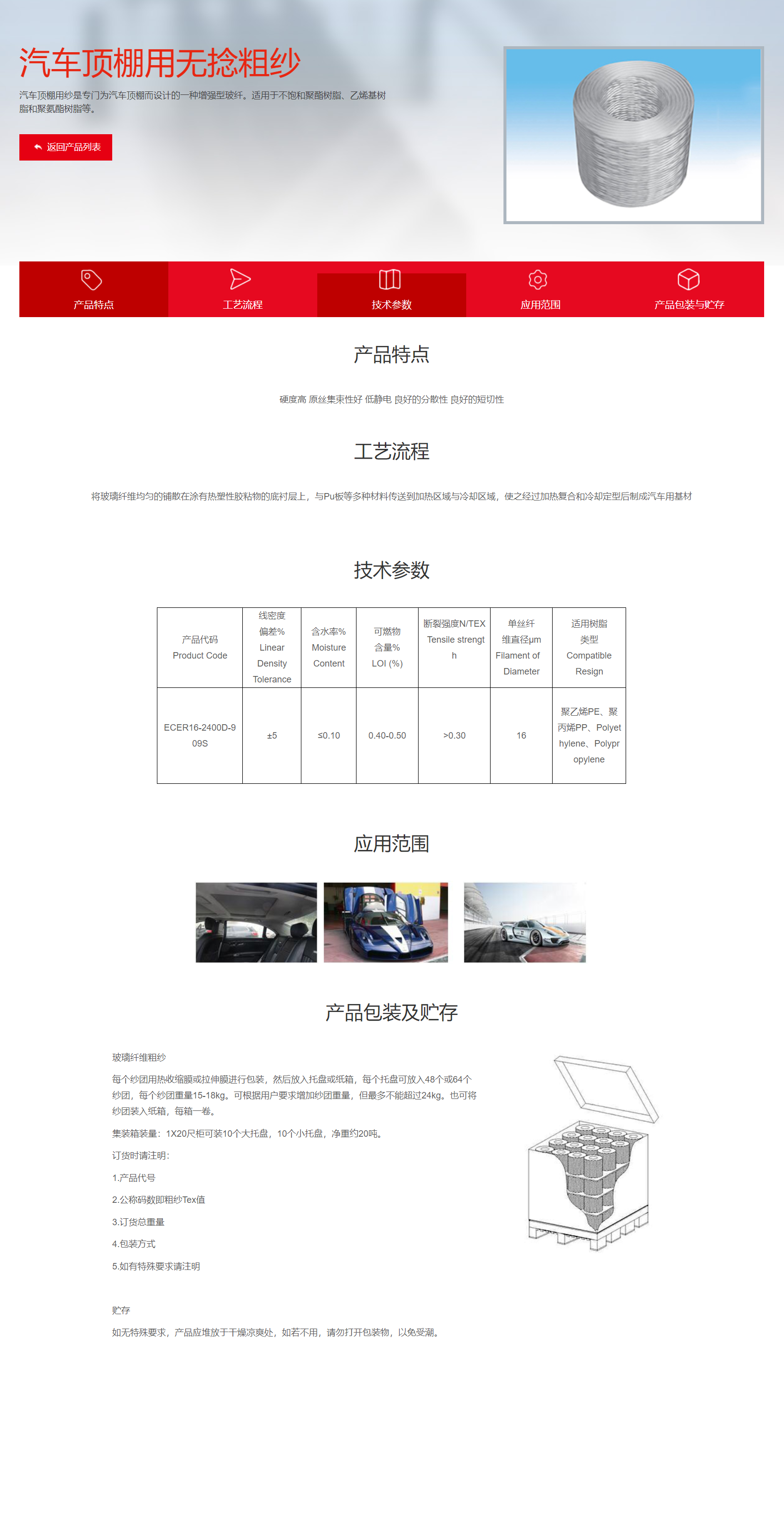 汽车顶棚